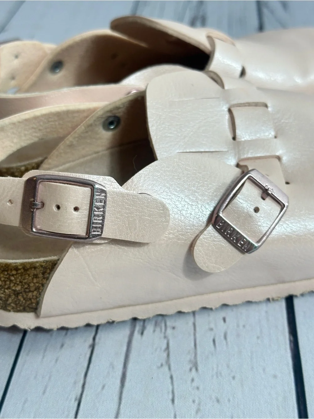 Birkenstock Kay Birko-Flor Clog size 34 (3 US) GRACEFUL LIGHT ROSE color